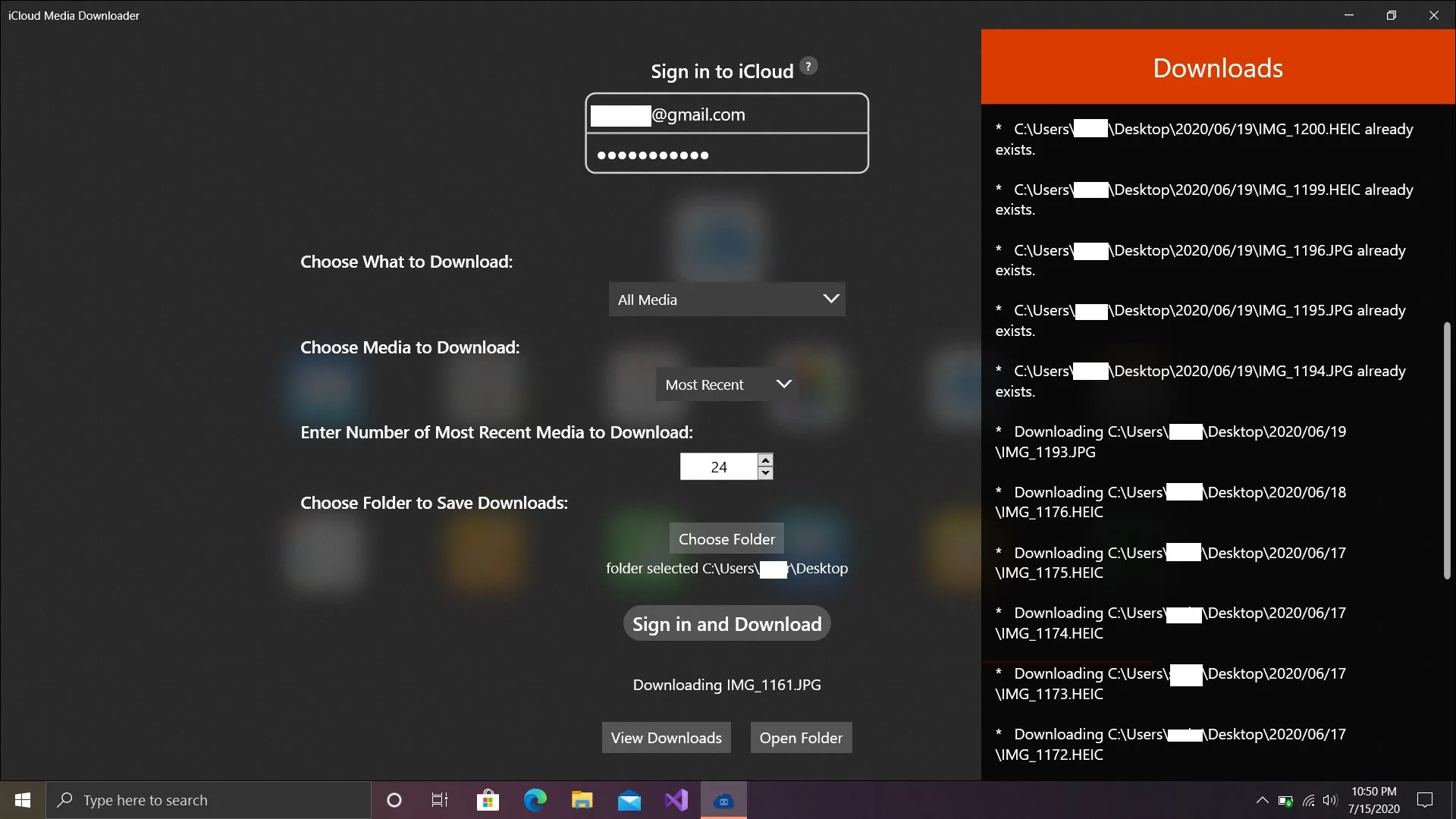 iDevice Cloud downloader screenshot 4
