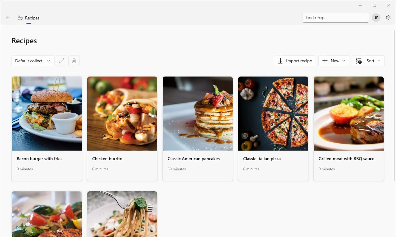 Recipe Collection screenshot 3