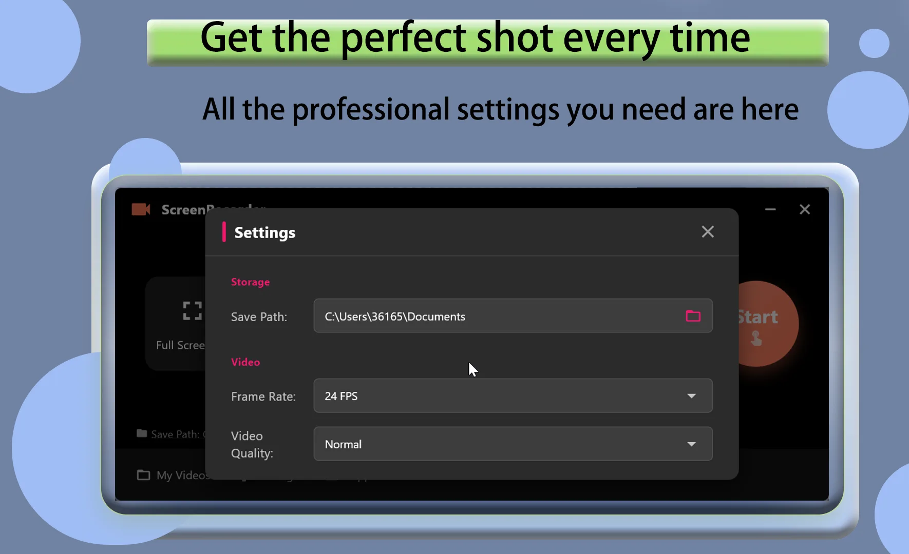 Screen Recorder - Запись экрана screenshot 3