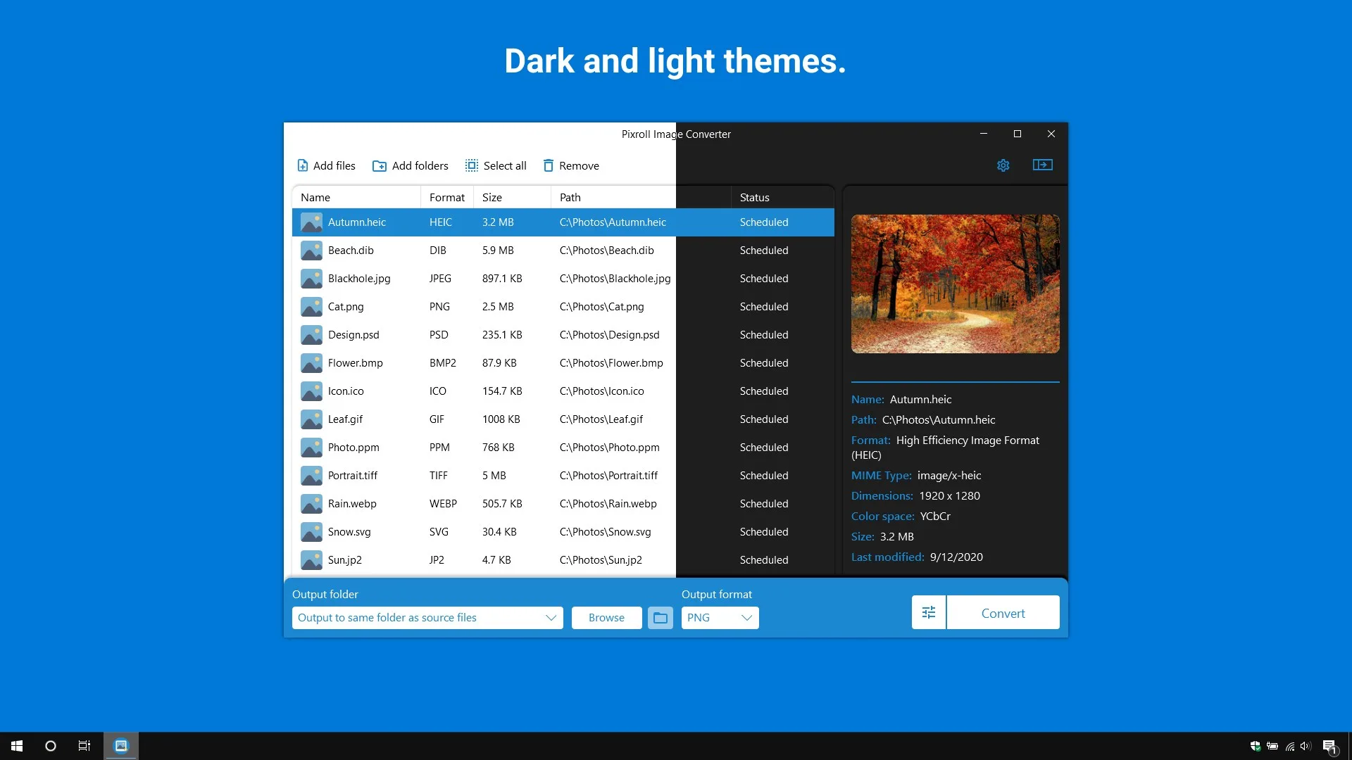 Pixroll Image Converter Lite screenshot 5
