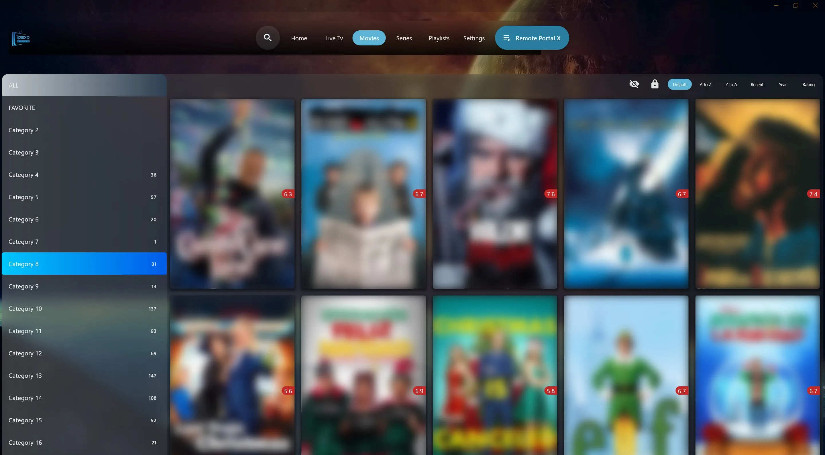 IPEXO IPTV Player screenshot 5