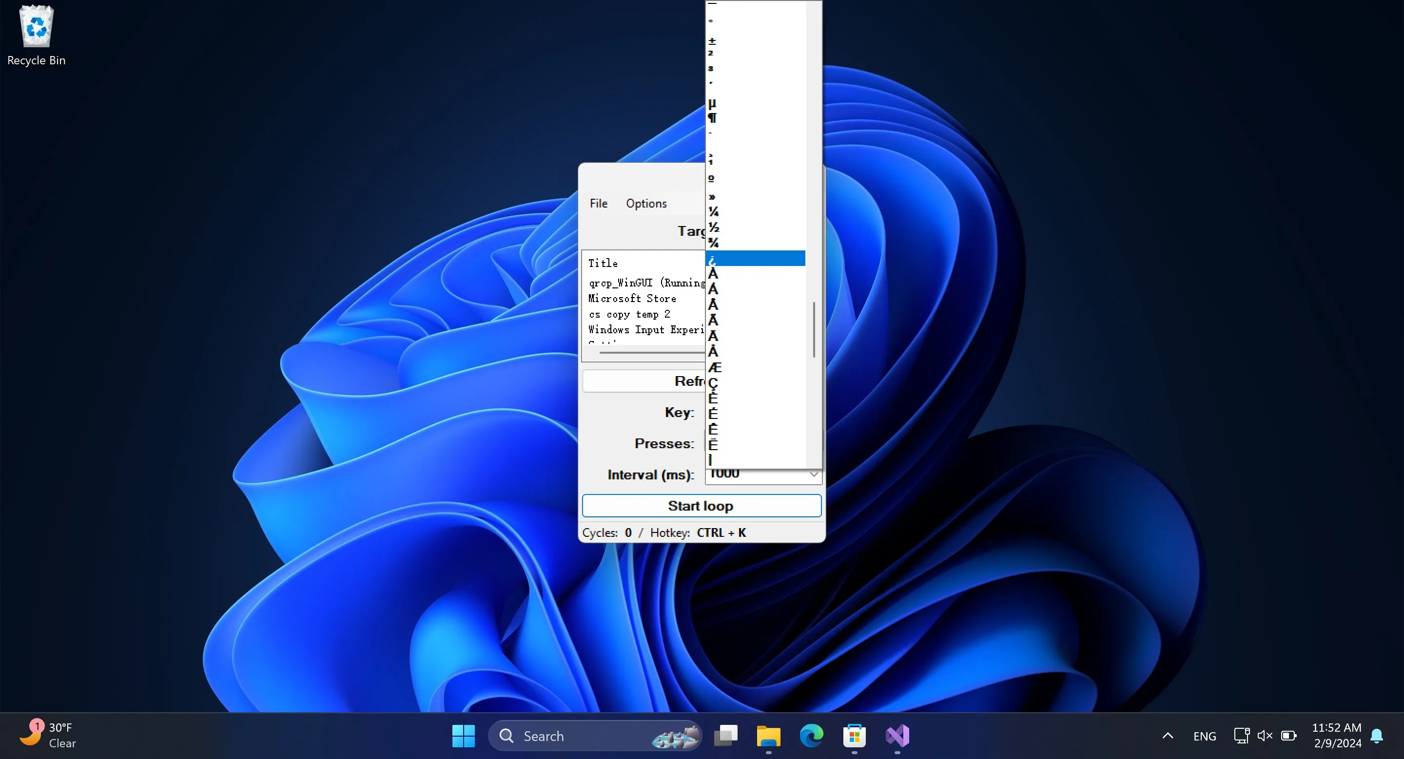 Auto Key Presser : Key holder screenshot 4