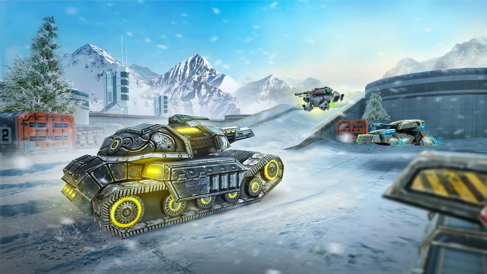 Iron Tanks: Tank War Game screenshot 1