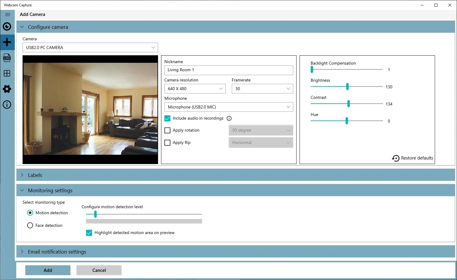 Webcam Capture screenshot 5