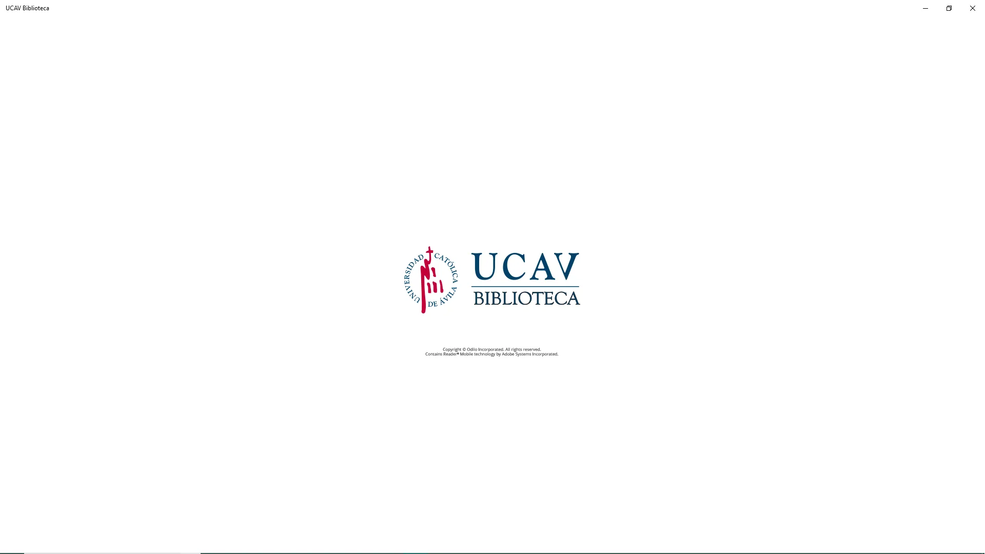 UCAV Biblioteca screenshot 2