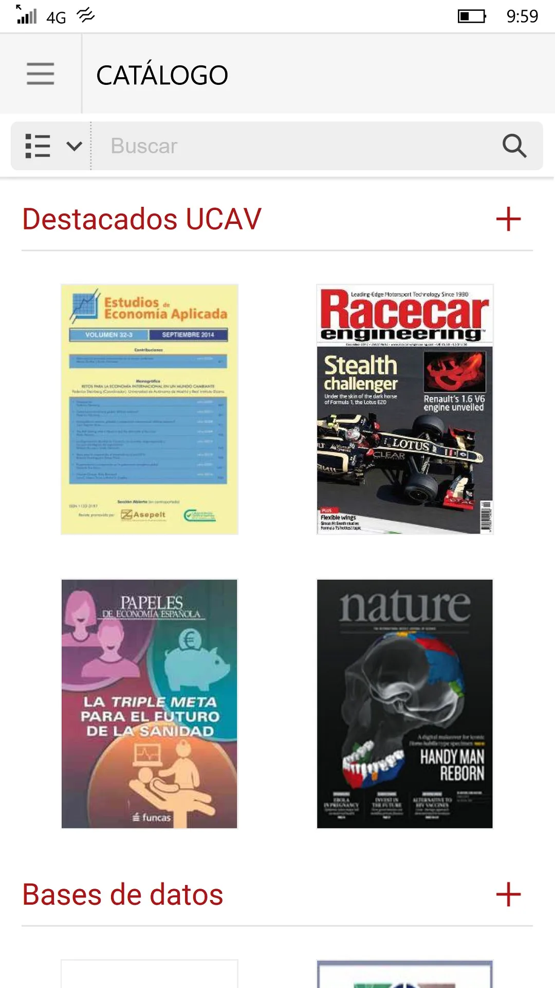 UCAV Biblioteca screenshot 4
