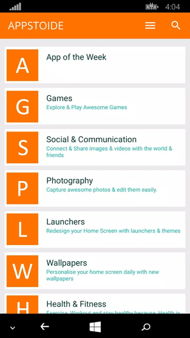 Appstoide screenshot 2