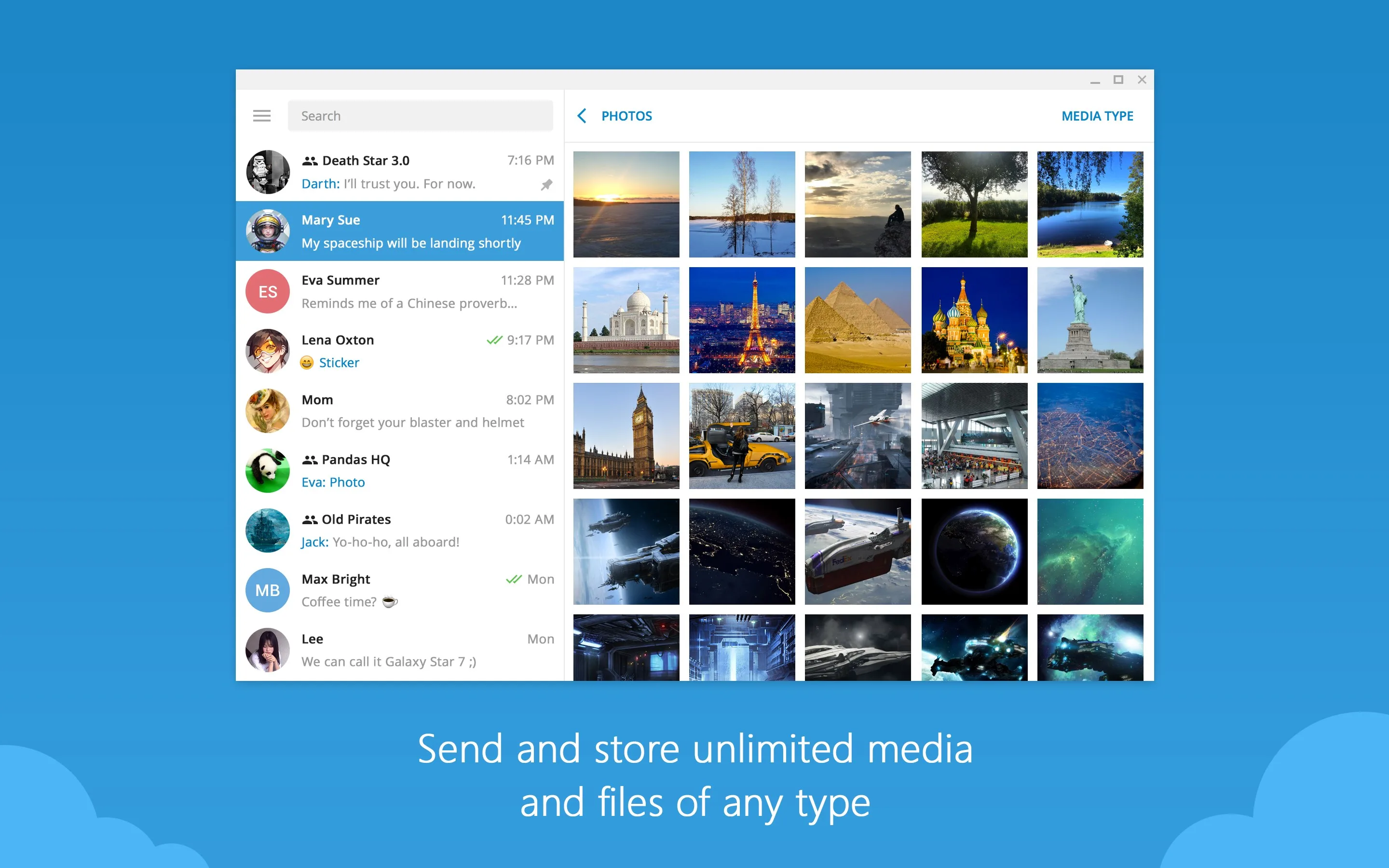 Telegram Desktop for Windows screenshot 4