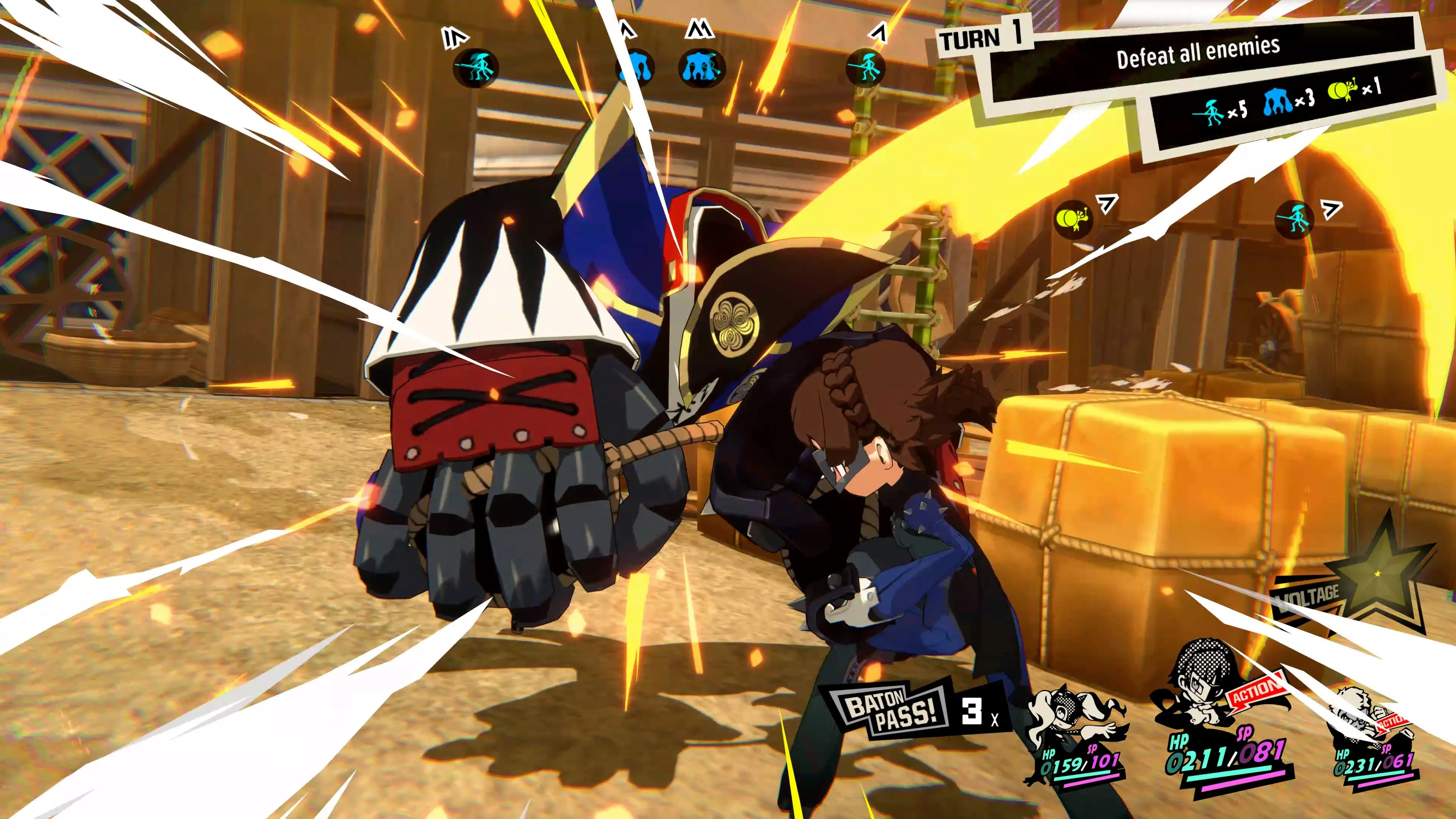 Persona 5 Tactica screenshot 5