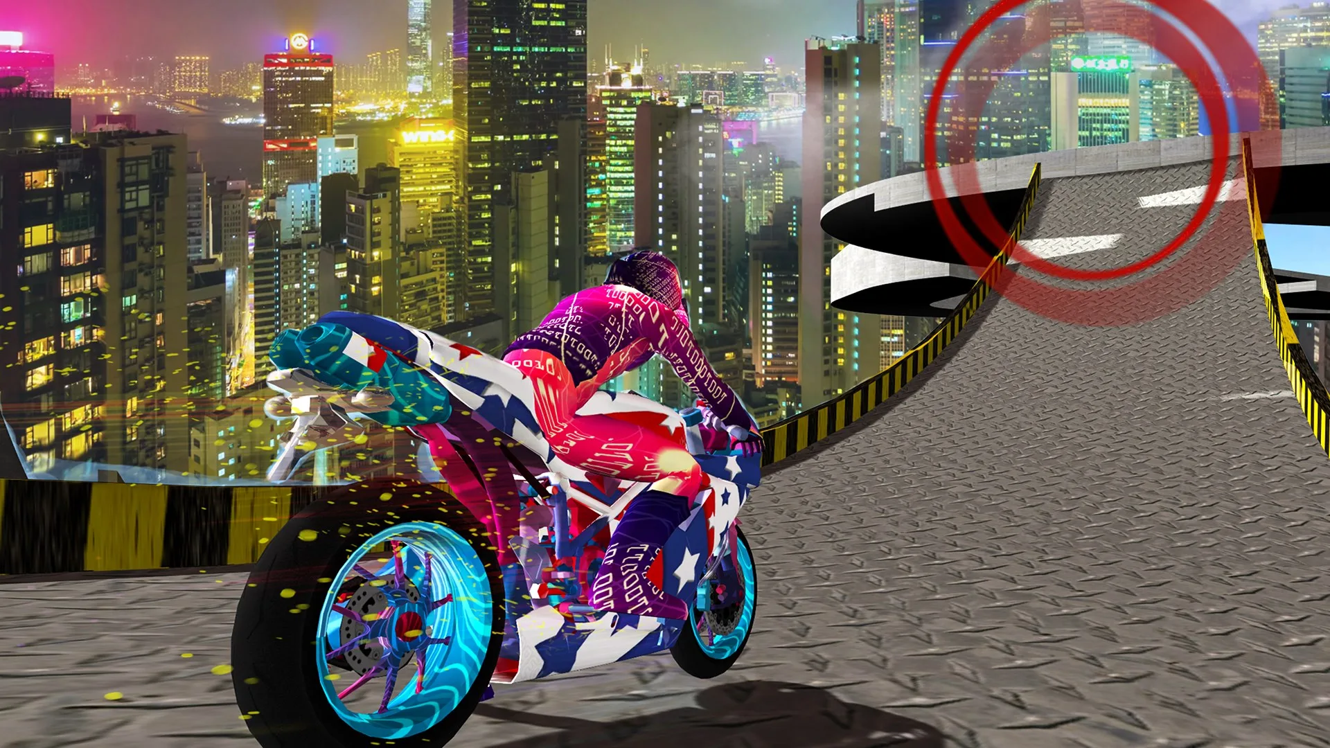 Bike Stunt Games: Motorcycle Racing 3D screenshot 1