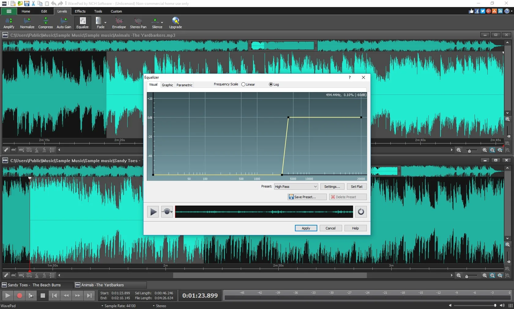 WavePad Audio Editor Software Express Edition screenshot 5