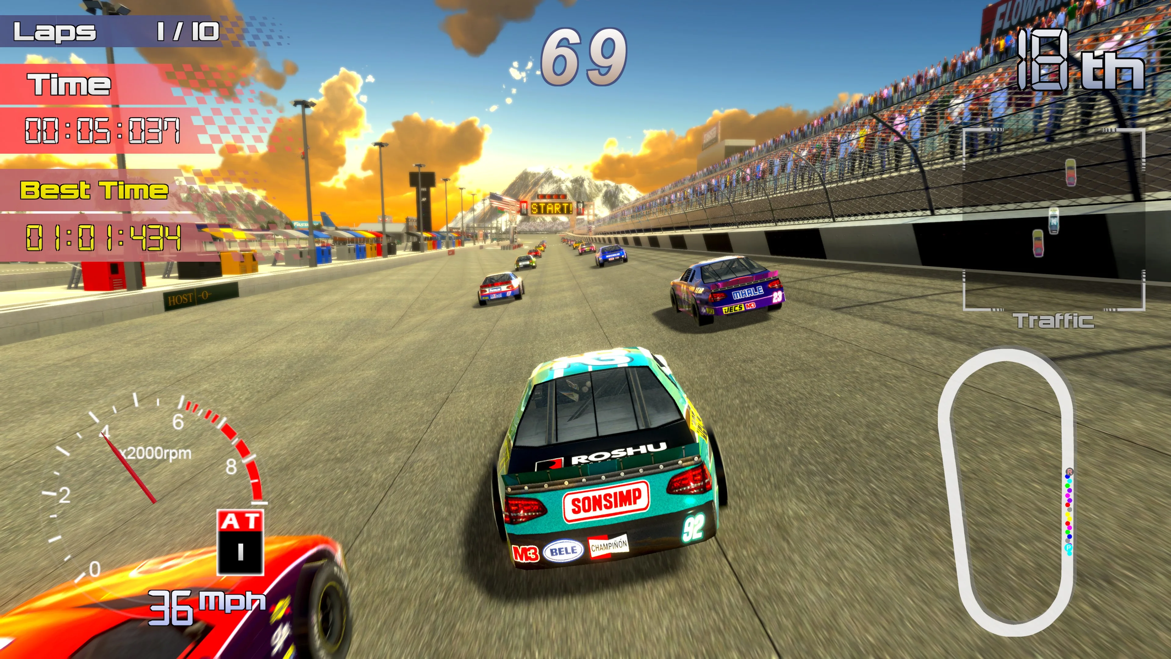 Speedway Racing screenshot 4