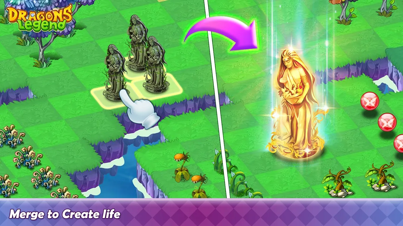 Dragons Legend: Magic Merge screenshot 1
