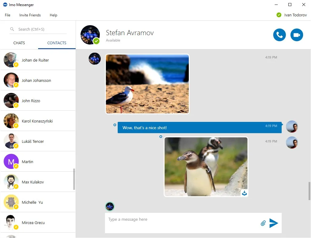 imo video calls and chat HD screenshot 5