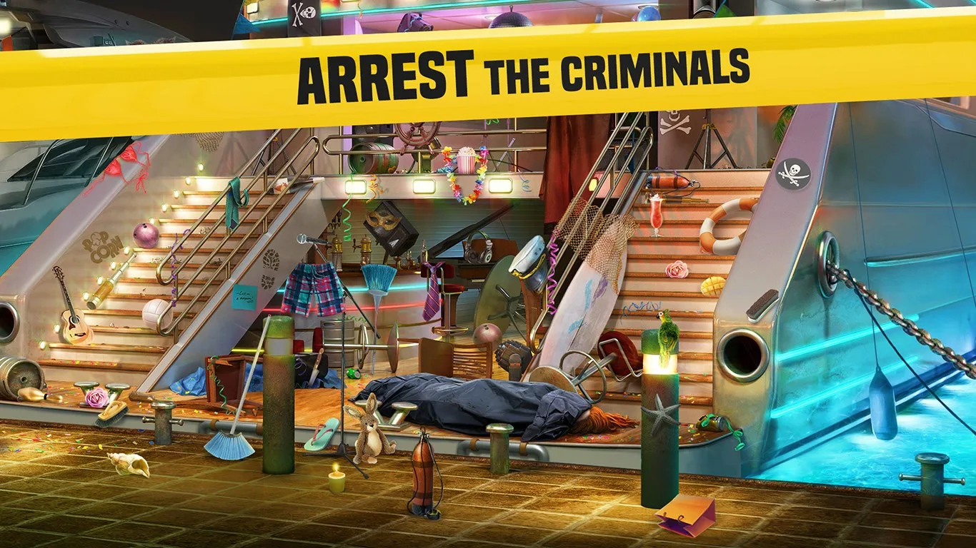 Homicide Squad: Поиск скрытых предметов и улик screenshot 5