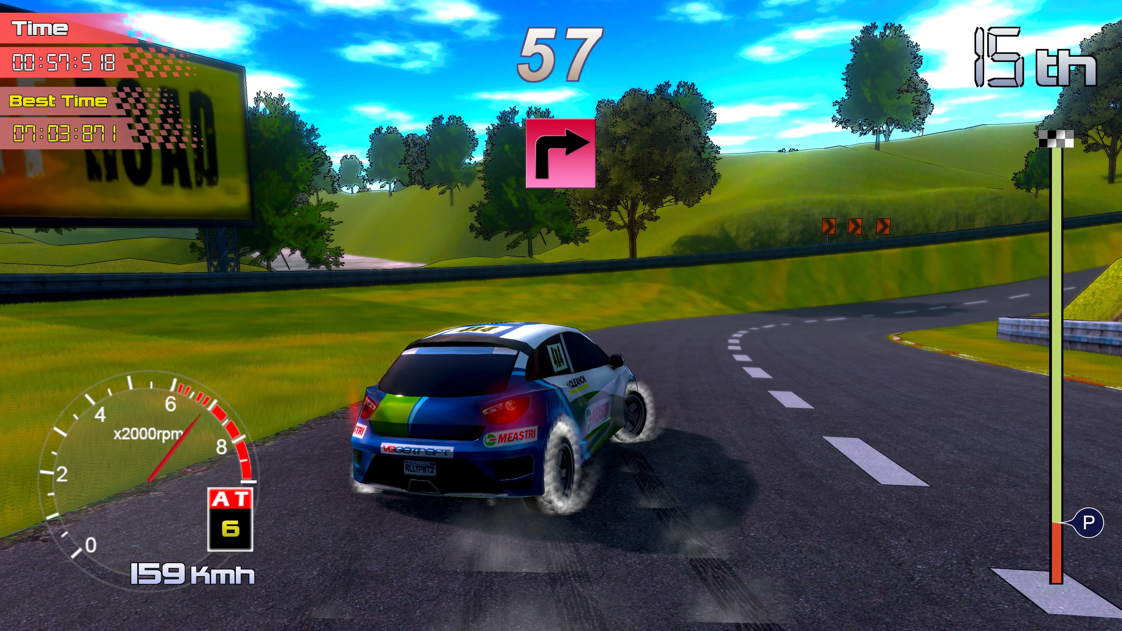 Rally Rock 'N Racing screenshot 4