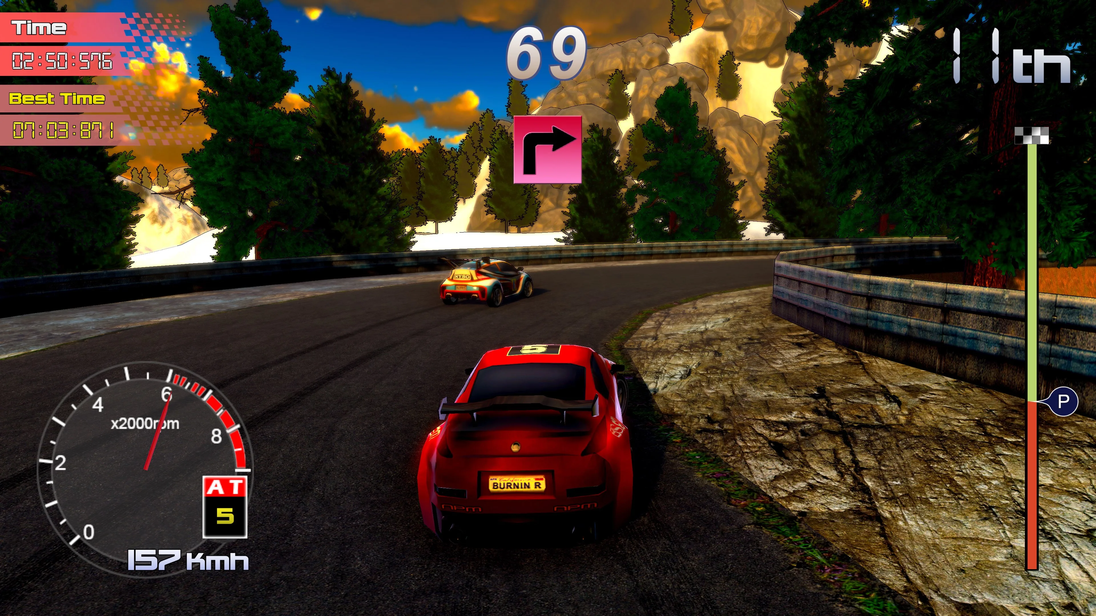 Rally Rock 'N Racing screenshot 5