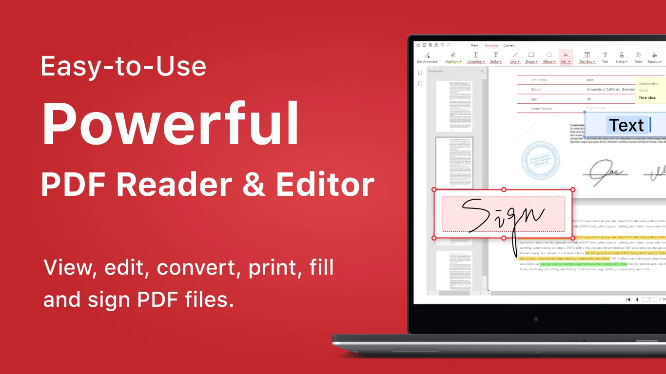 PDF X: PDF Editor & PDF Reader screenshot 4
