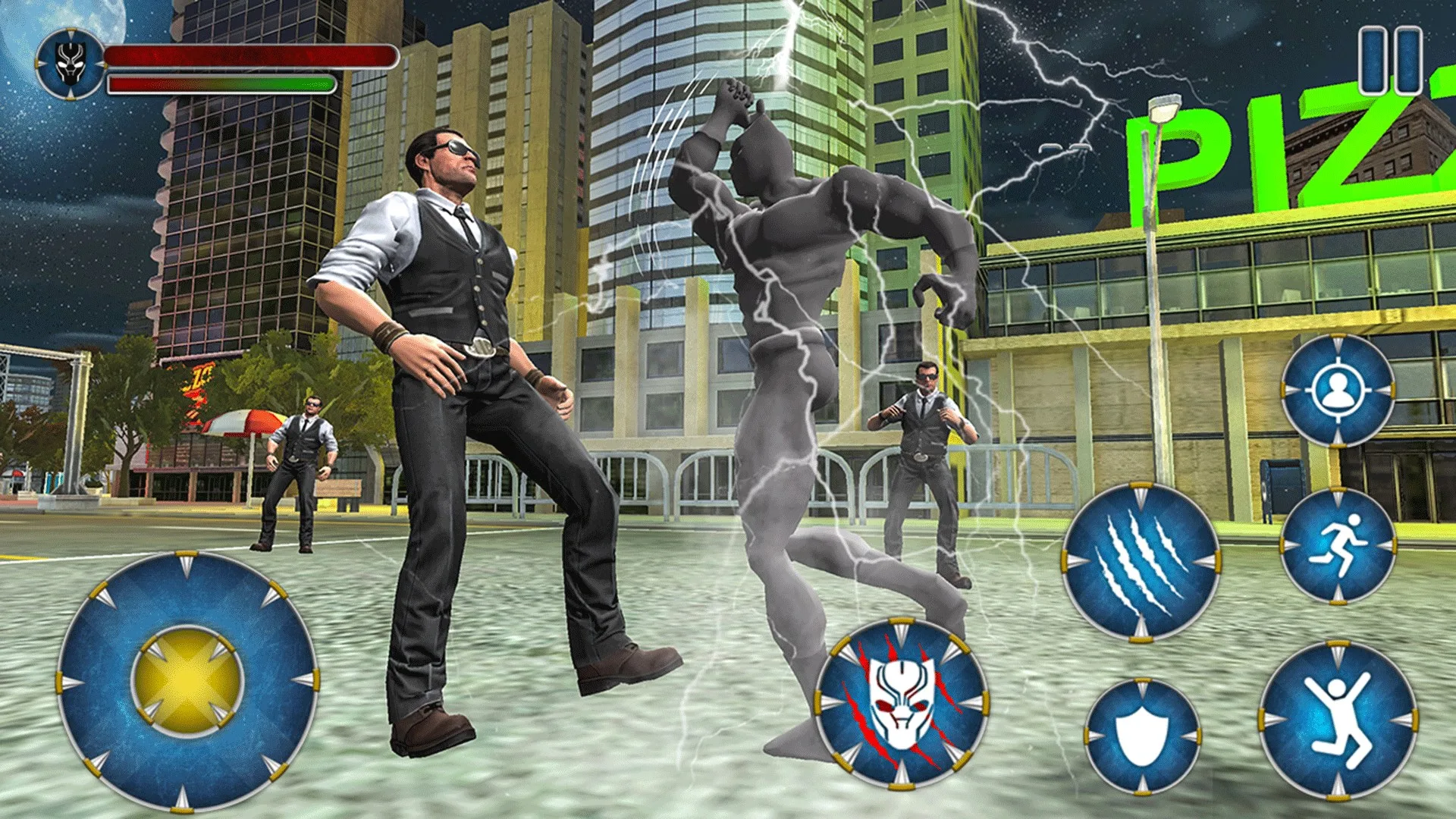 Grand Black Superhero Panther: Superstar City Survival screenshot 3