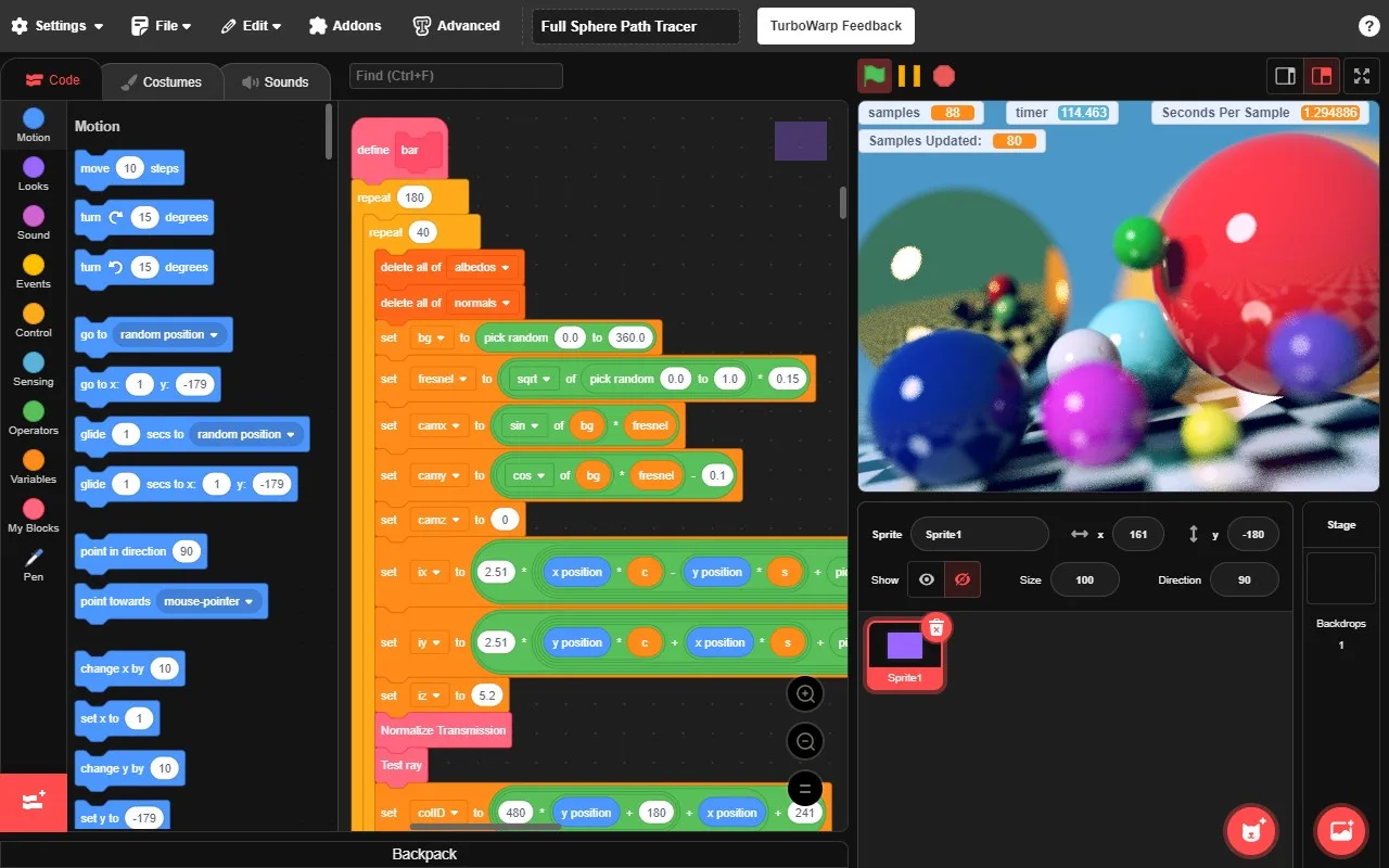 TurboWarp screenshot 4