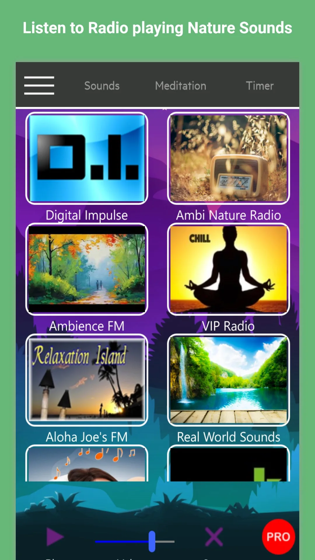 Relajate naturaleza sonidos screenshot 4
