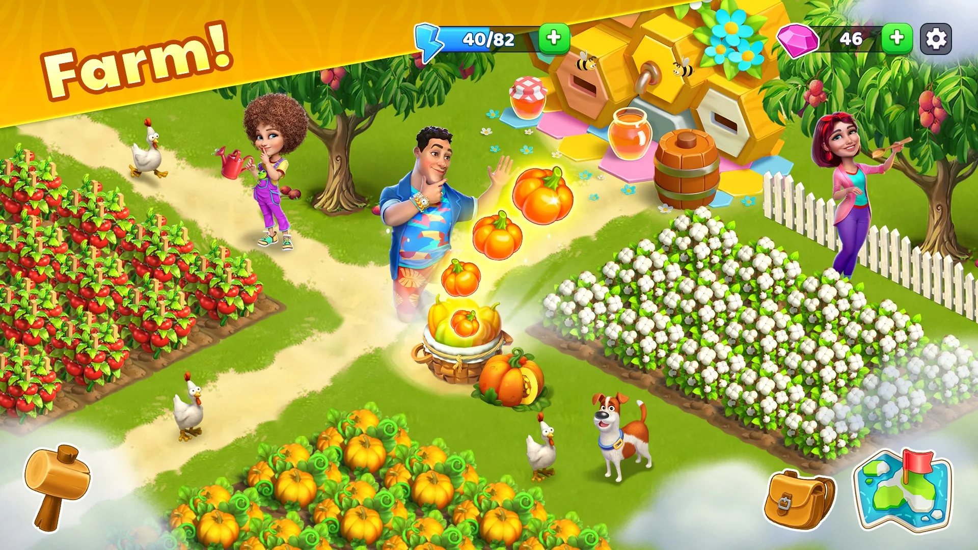 Bermuda Adventures: ферма screenshot 1