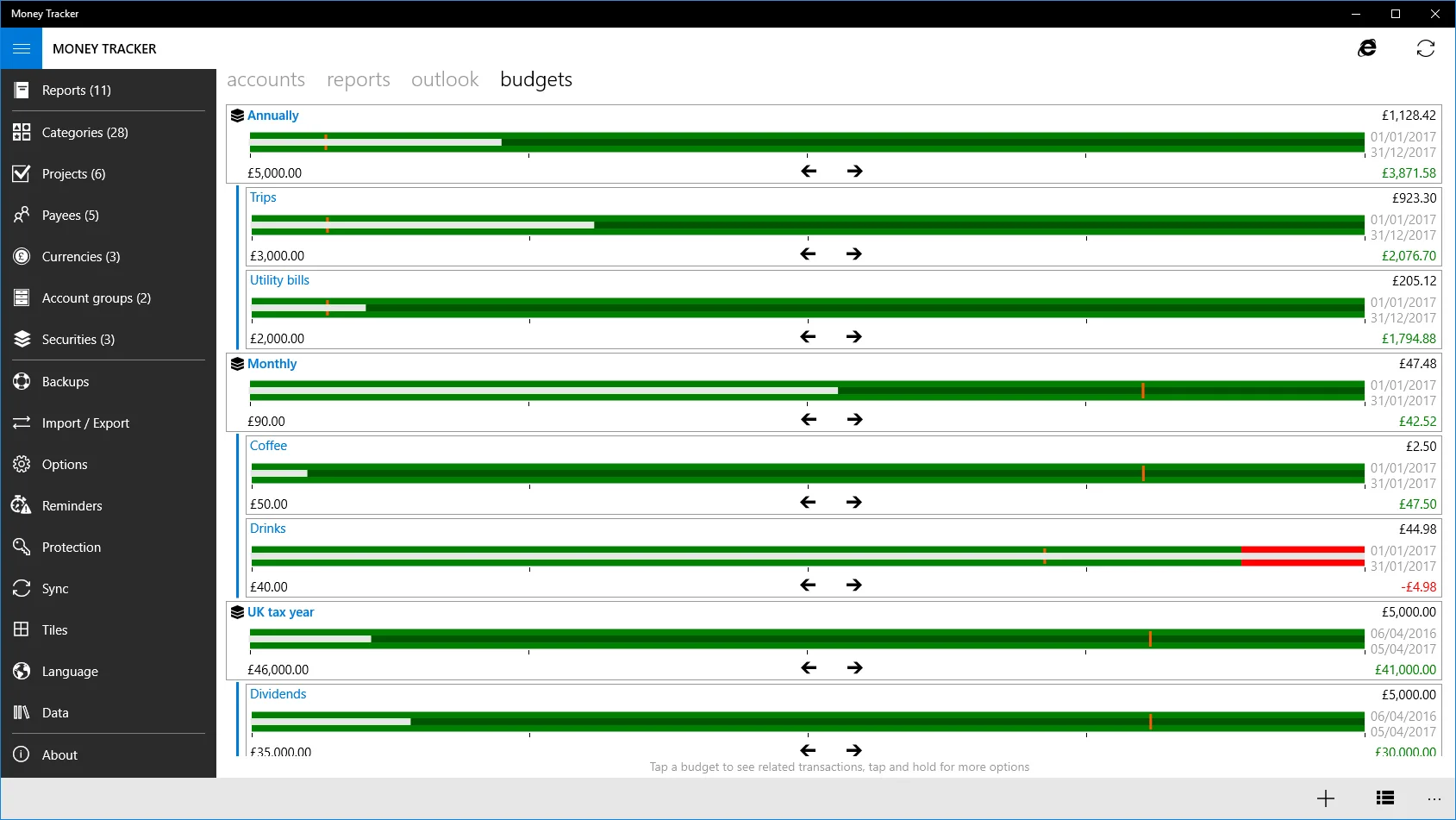 Money Tracker Infinite screenshot 3