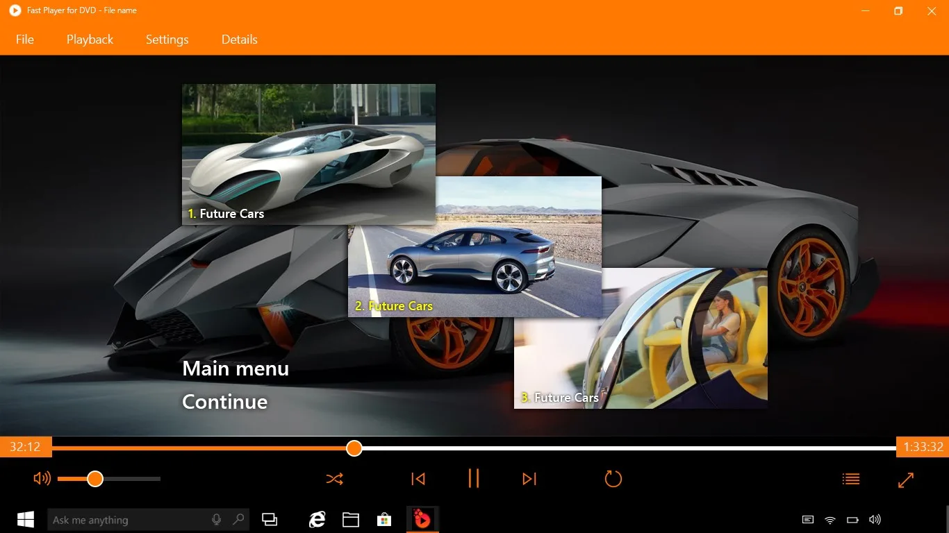 Fast Player for DVD screenshot 2