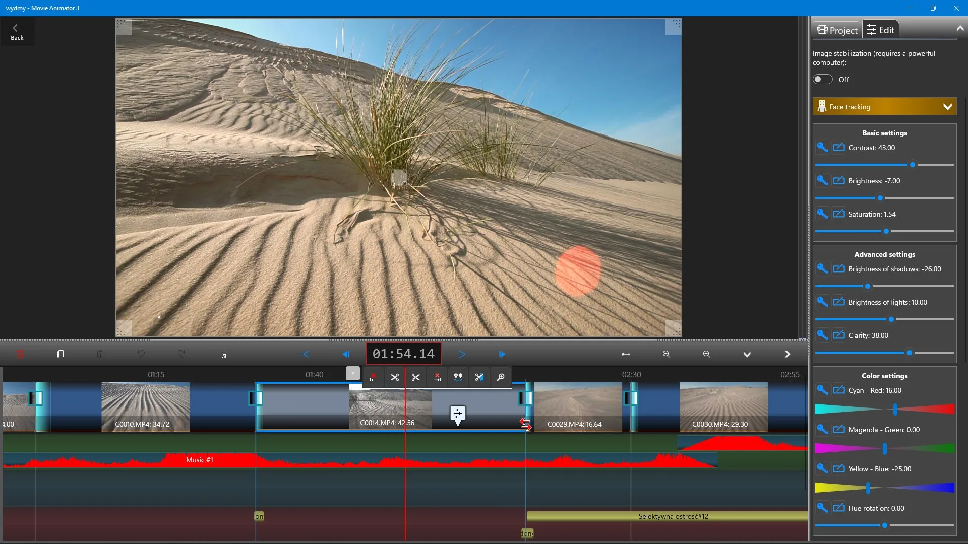 Movie Animator 3 - редактор фильмов screenshot 2