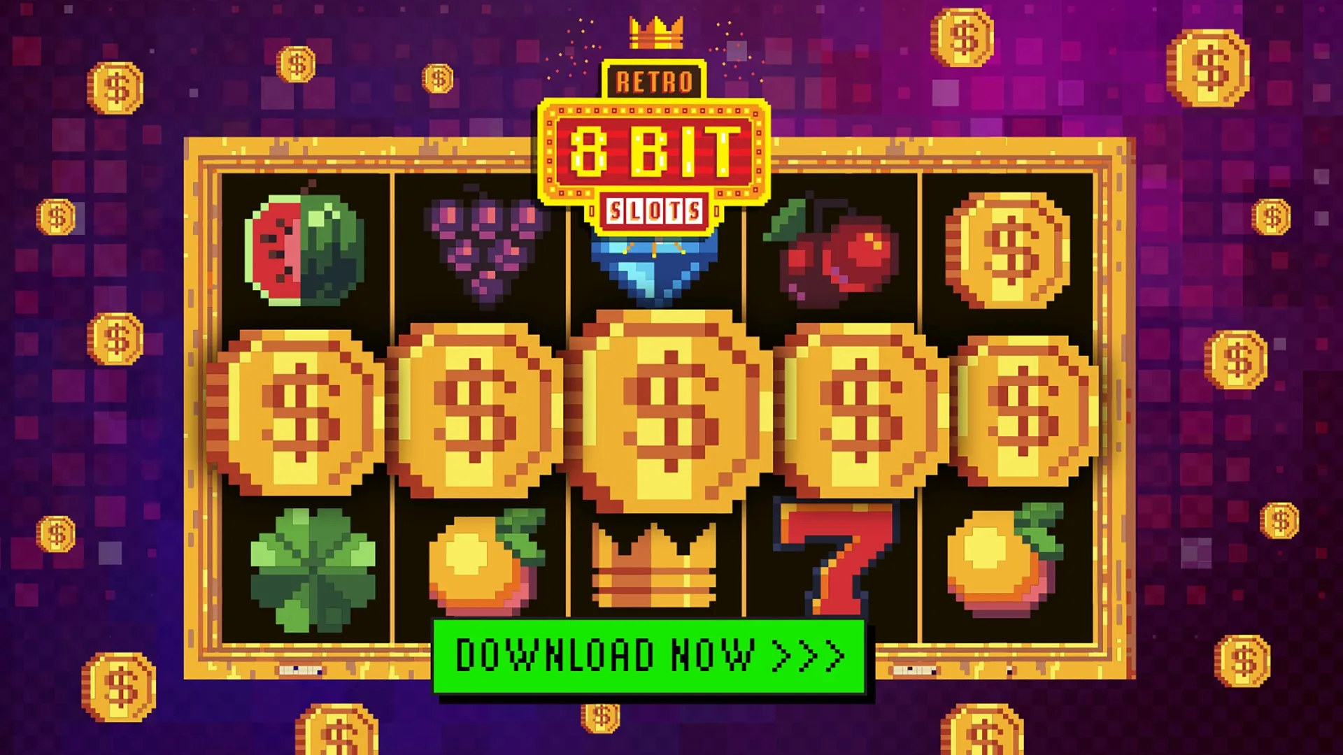 8-Bit Retro Slots screenshot 4