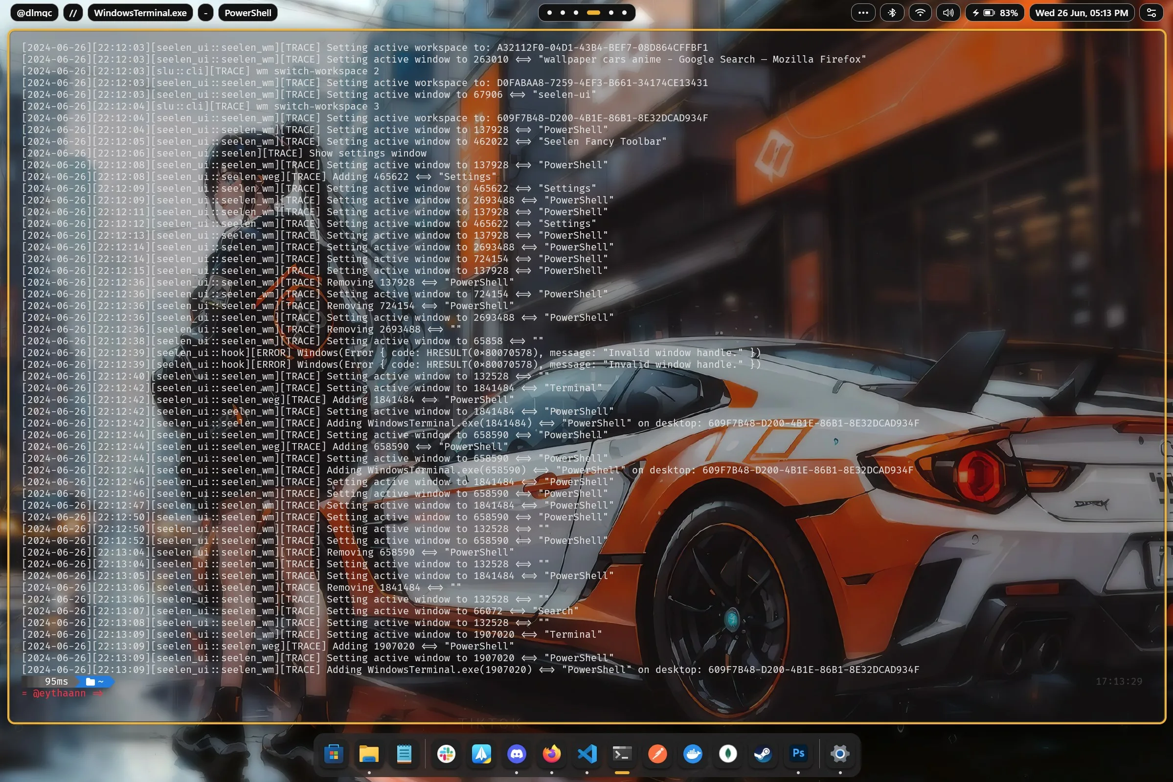 Seelen UI screenshot 1