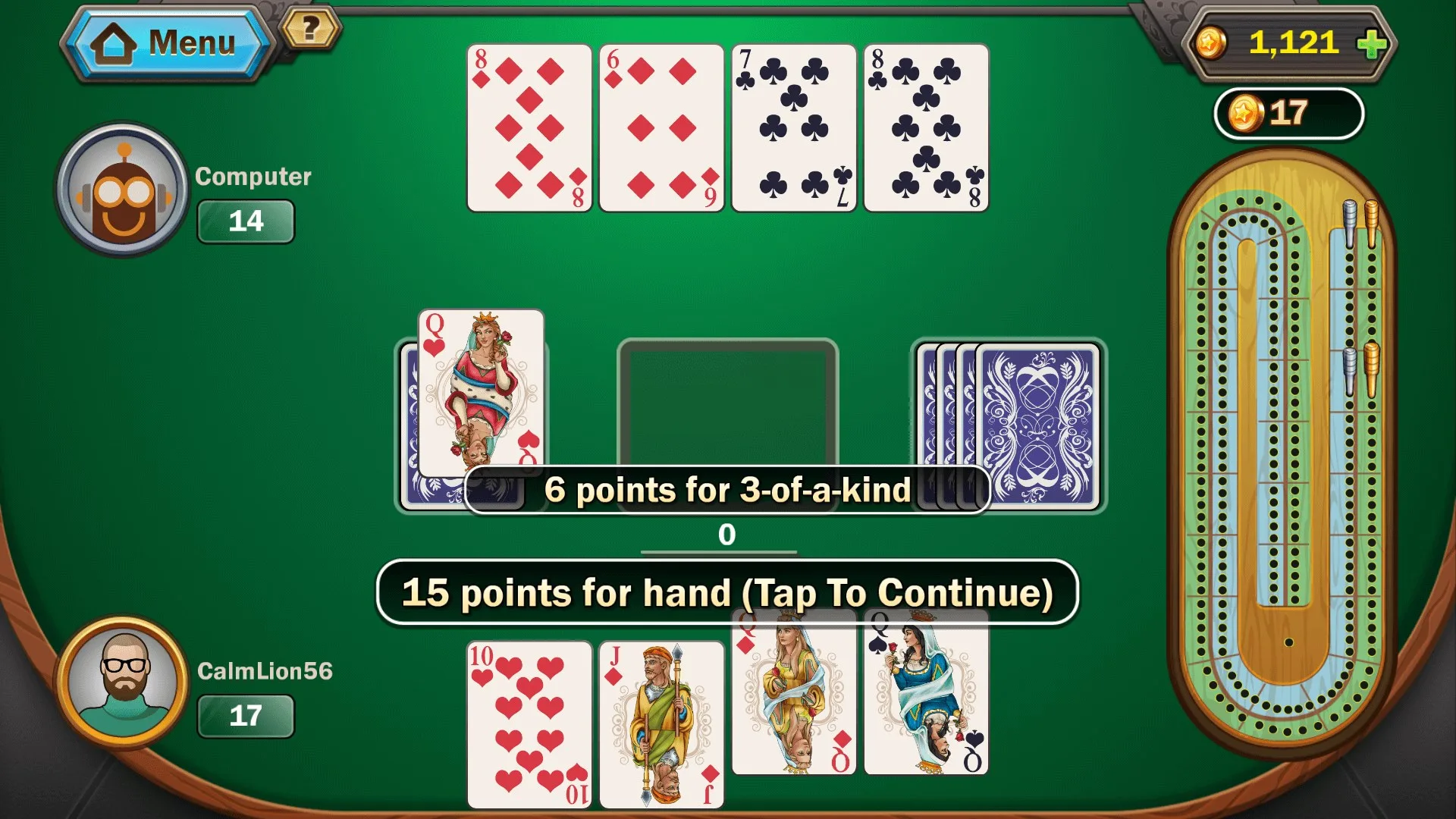 Криббедж Делюкс screenshot 3