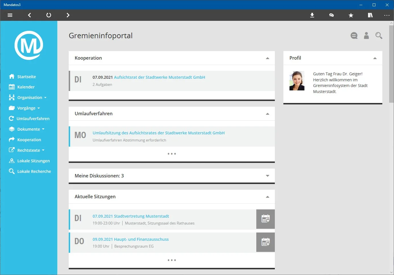 Mandatos3 screenshot 1