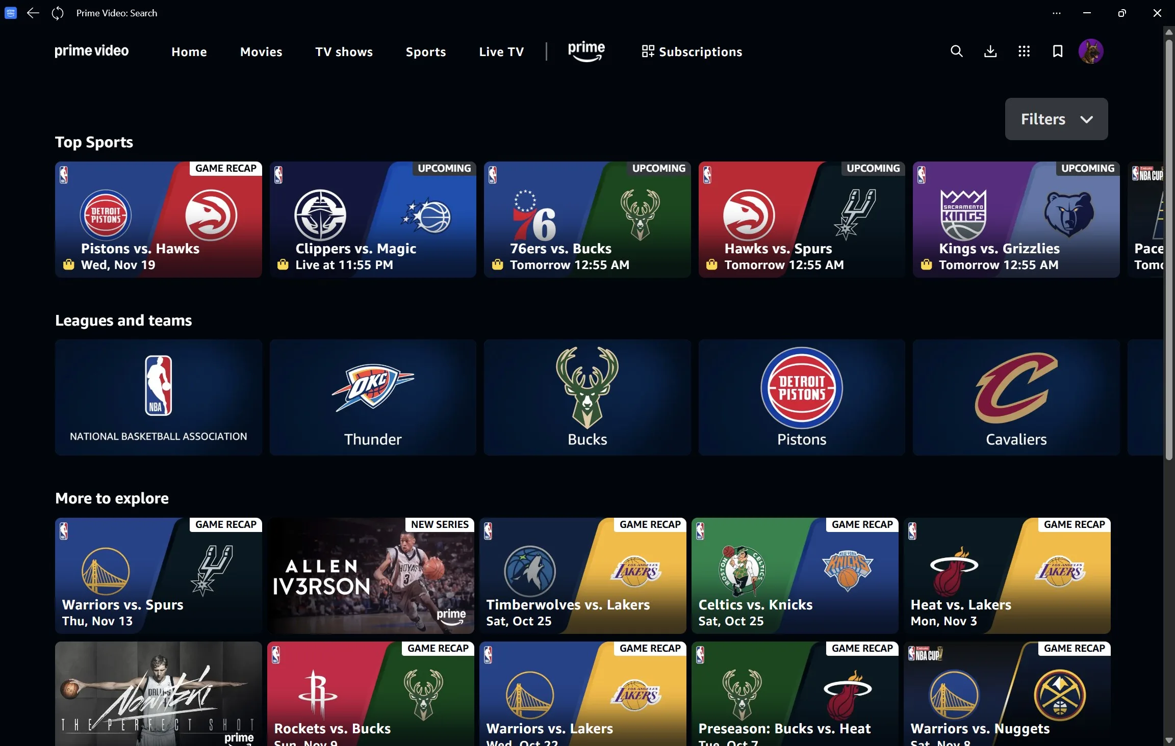 Prime Video para Windows screenshot 5