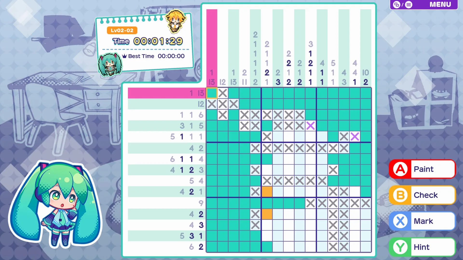Hatsune Miku Logic Paint S screenshot 2