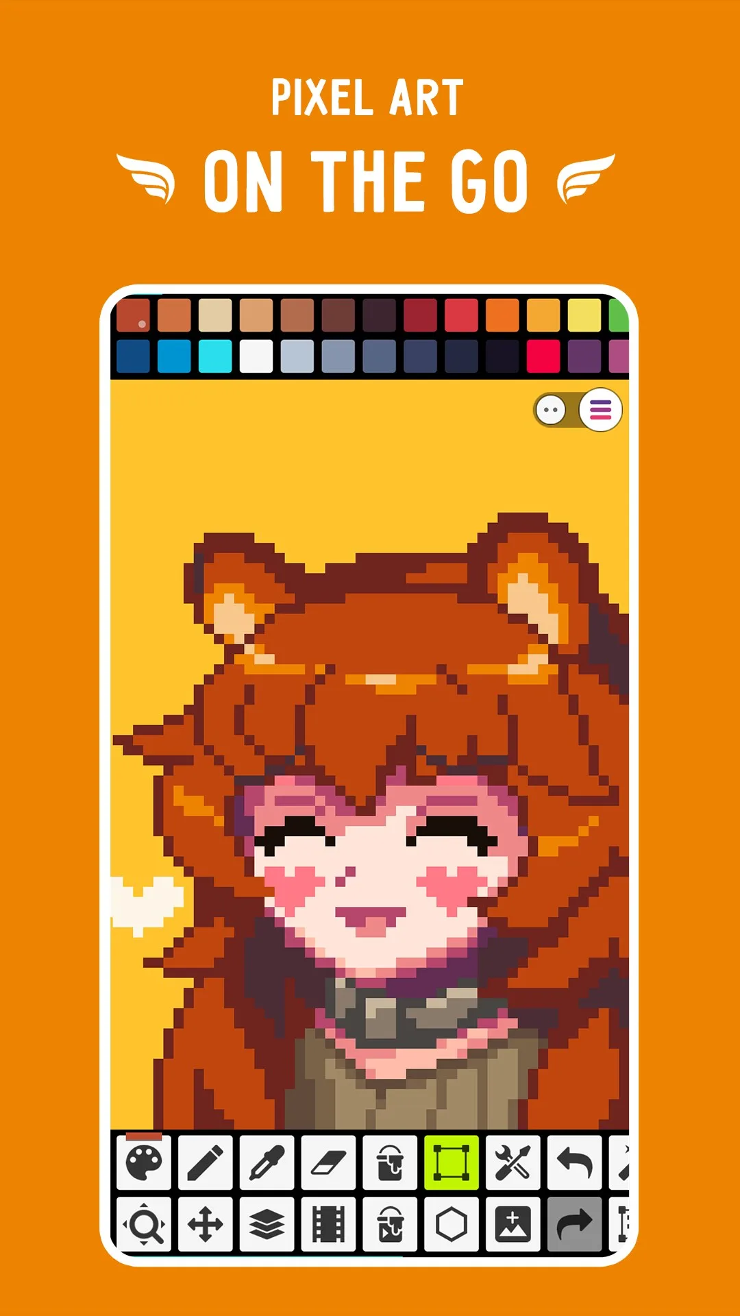Pixel Studio - pixel art editor, GIF animation screenshot 1