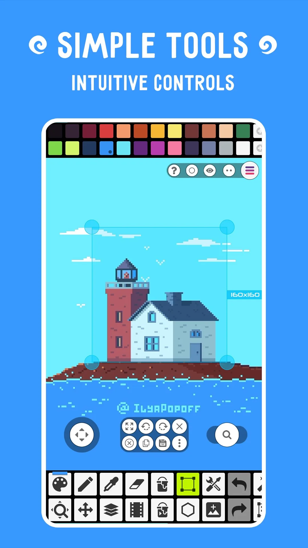 Pixel Studio - pixel art editor, GIF animation screenshot 4