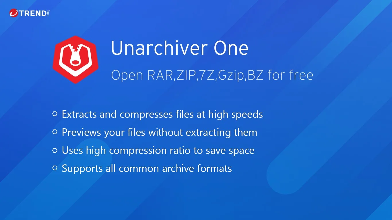 Unarchiver One RAR & ZIP File Manager screenshot 1