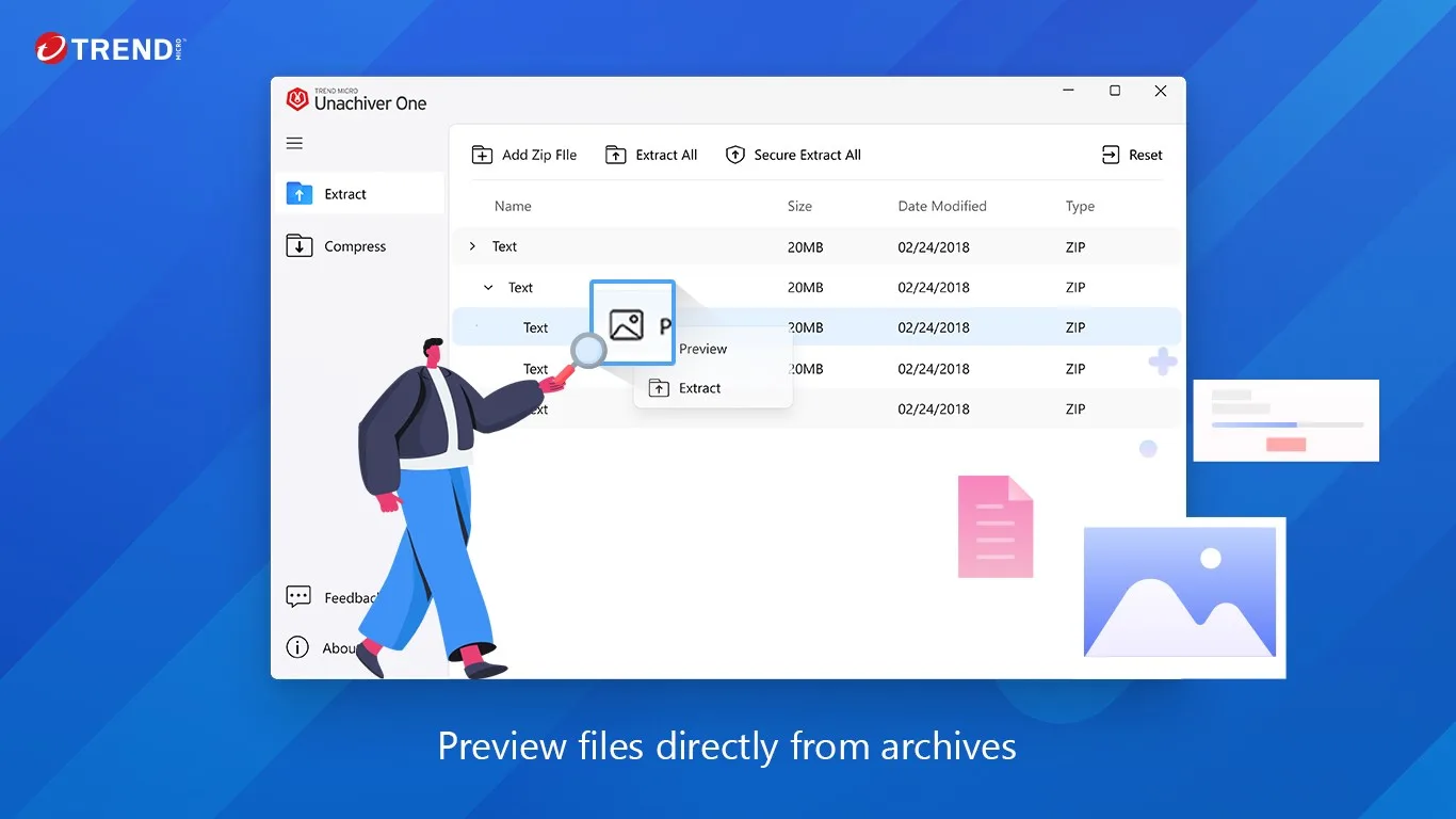 Unarchiver One RAR & ZIP File Manager screenshot 4