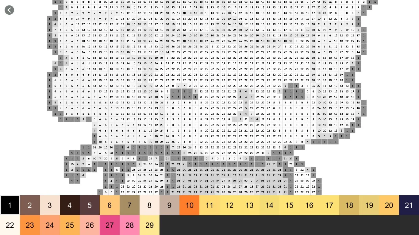 Pixel Art: Colorear por números screenshot 3