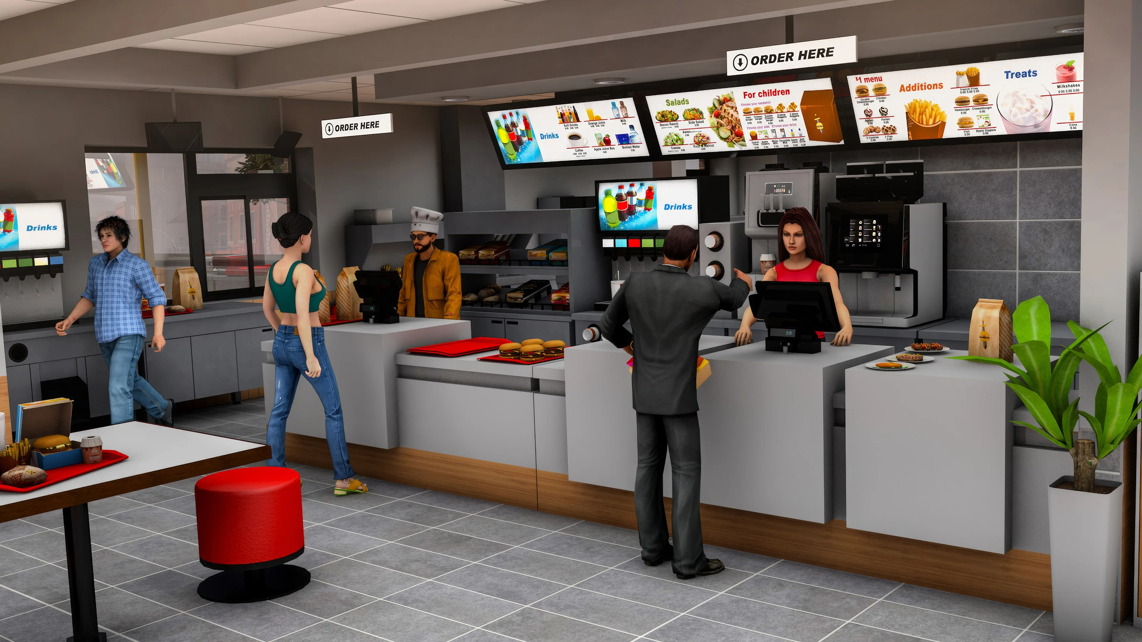 Fast Food Master 2025 screenshot 3