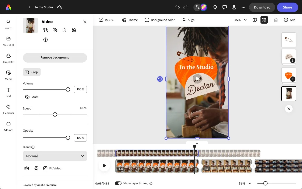 Adobe Express screenshot 3