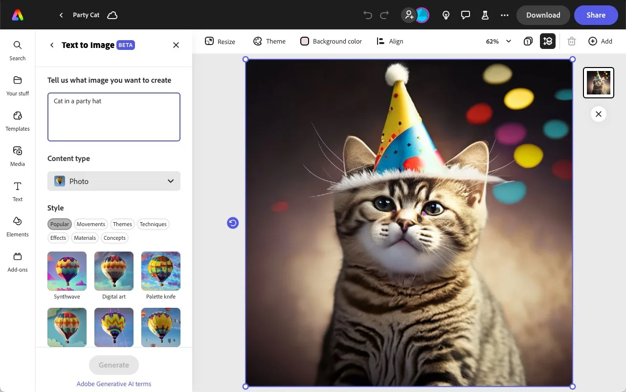 Adobe Express screenshot 4