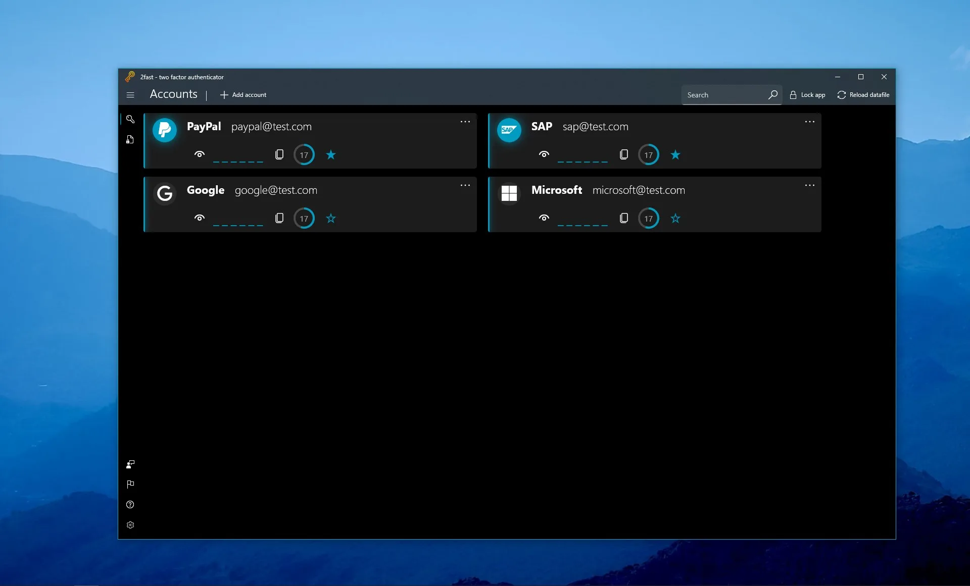 2fast – Two Factor Authenticator screenshot 3
