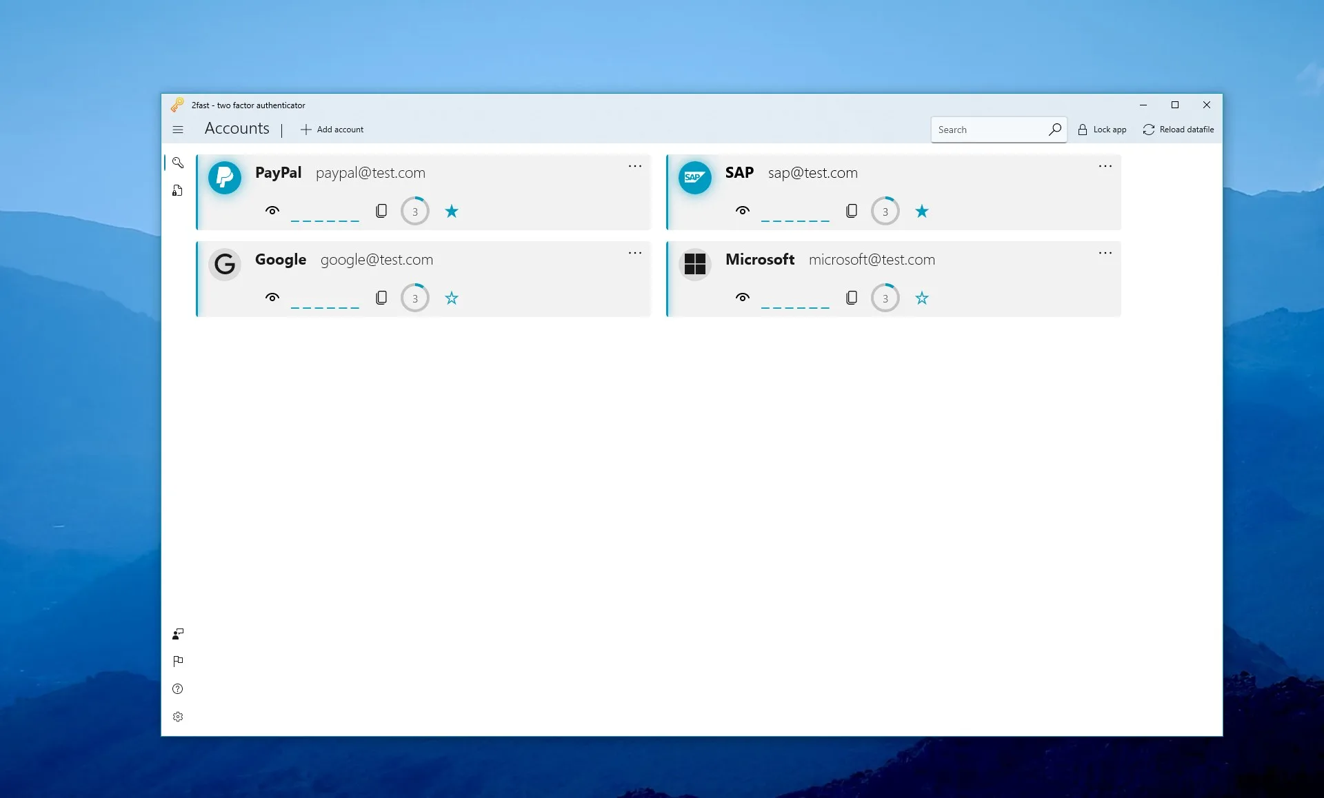 2fast – Two Factor Authenticator screenshot 4
