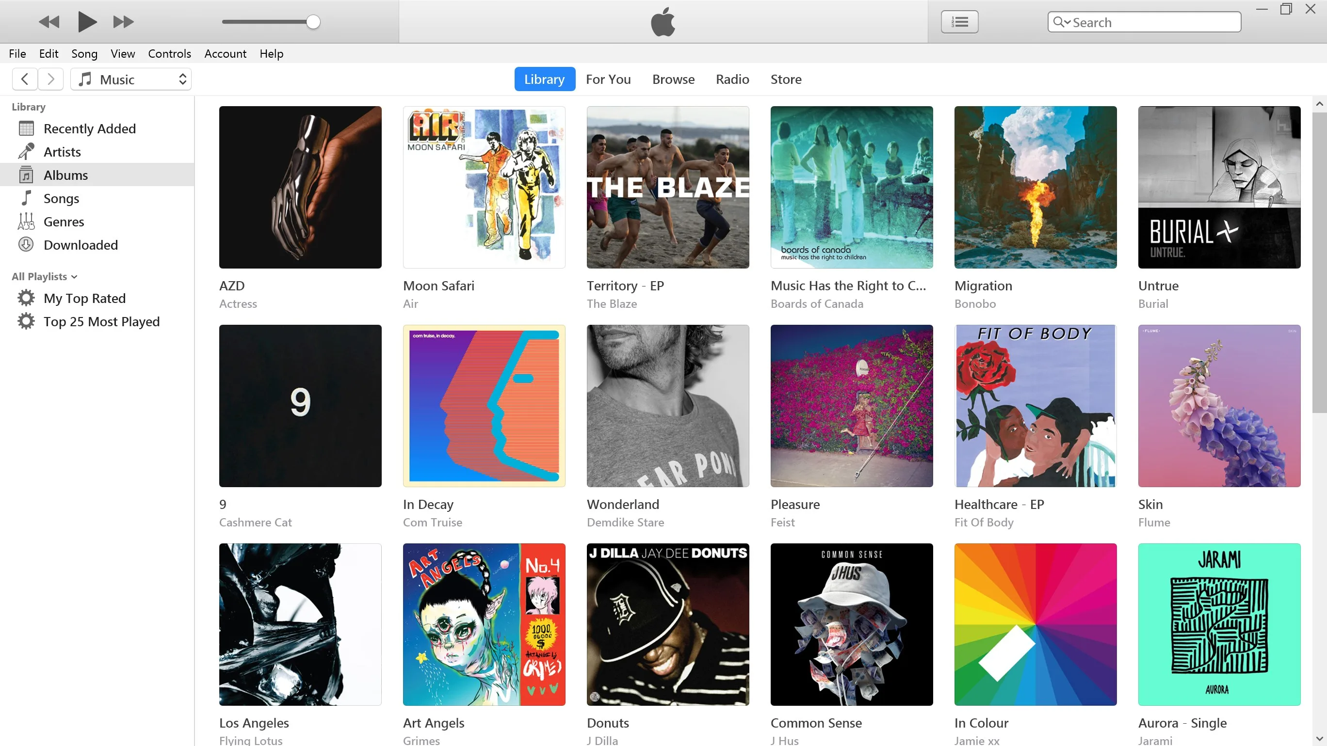 iTunes screenshot 1