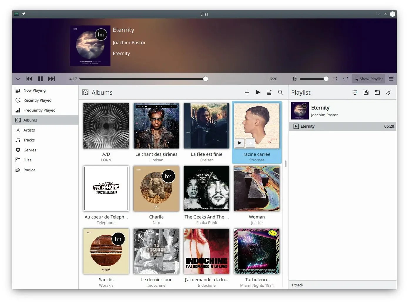 Elisa screenshot 1