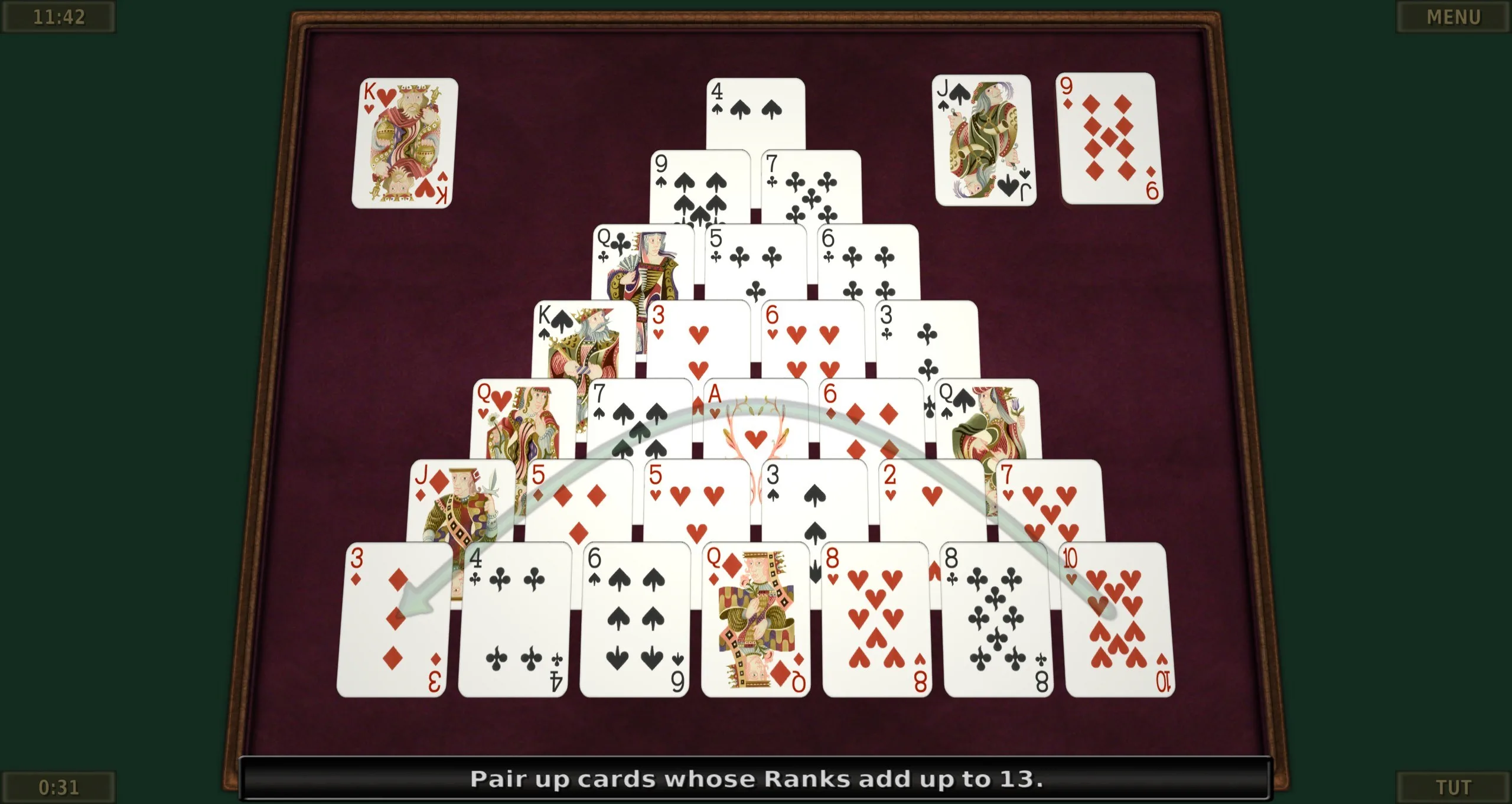 Solitaire 3D screenshot 3