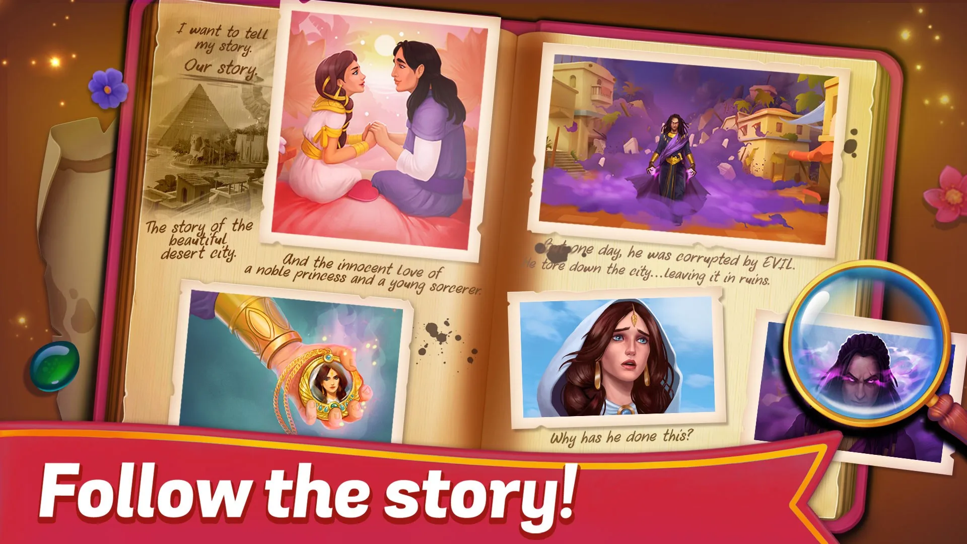 Cradle of Empires - матч 3: три в ряд и головоломки screenshot 5