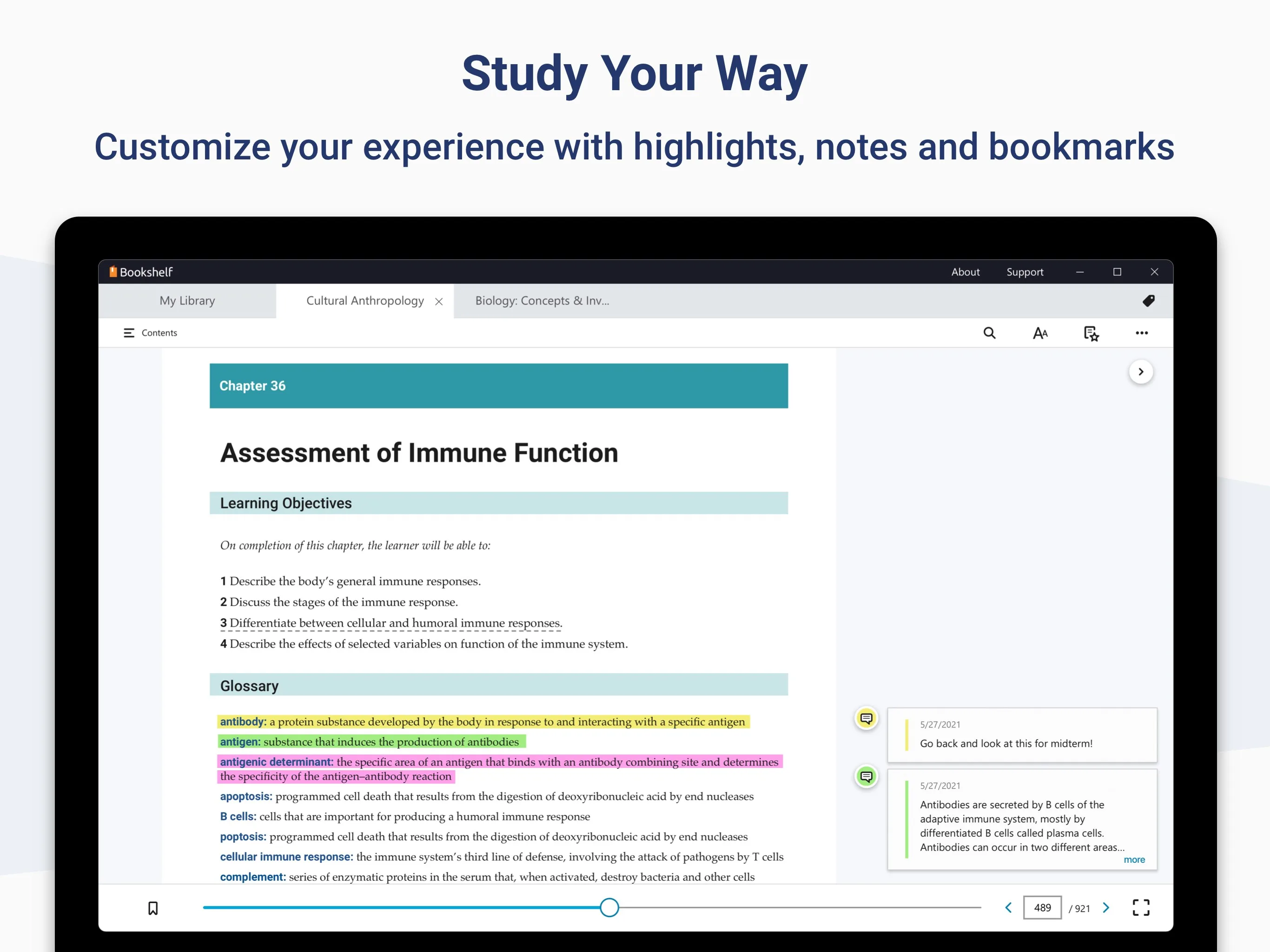 VitalSource Bookshelf screenshot 2